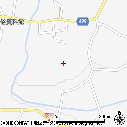 鹿児島県志布志市松山町泰野725-1周辺の地図