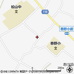 鹿児島県志布志市松山町泰野3819周辺の地図