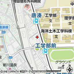 エコスタンド工学部前店周辺の地図