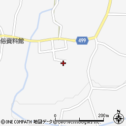 鹿児島県志布志市松山町泰野722周辺の地図