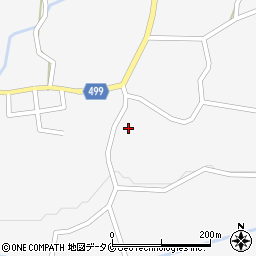 鹿児島県志布志市松山町泰野861周辺の地図