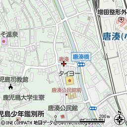 唐湊周辺の地図