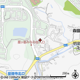 大川内町内会公民館周辺の地図