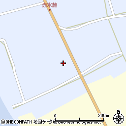 鹿児島県鹿児島市桜島赤水町1427周辺の地図