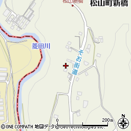 鹿児島県志布志市松山町新橋7256周辺の地図