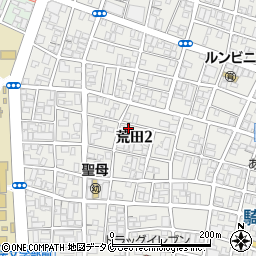 井手野アパート周辺の地図