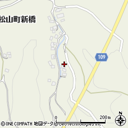 鹿児島県志布志市松山町新橋7024周辺の地図