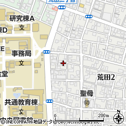 世界平和統一家庭連合　鹿児島家庭教会周辺の地図