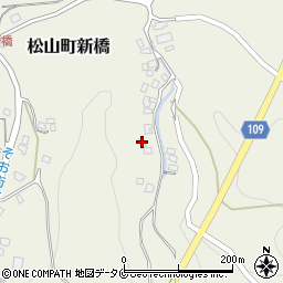 鹿児島県志布志市松山町新橋6995周辺の地図