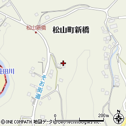 鹿児島県志布志市松山町新橋7253周辺の地図