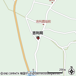 鹿児島県日置市日吉町吉利876周辺の地図