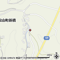 鹿児島県志布志市松山町新橋7005周辺の地図