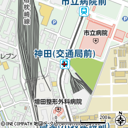 神田駅周辺の地図