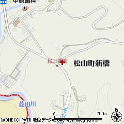 鹿児島県志布志市松山町新橋7275周辺の地図