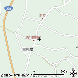 鹿児島県日置市日吉町吉利4352周辺の地図