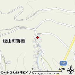 鹿児島県志布志市松山町新橋7049周辺の地図