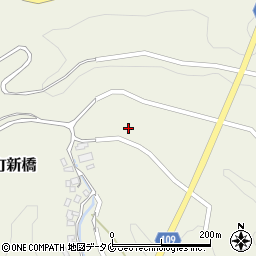 鹿児島県志布志市松山町新橋6680-1周辺の地図