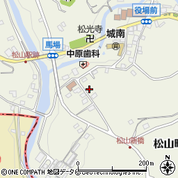 鹿児島県志布志市松山町新橋228周辺の地図