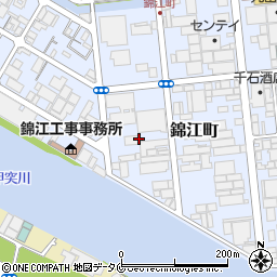 宝鏡株式会社鹿児島事業所周辺の地図