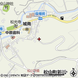 鹿児島県志布志市松山町新橋263-6周辺の地図