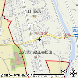 鹿児島県志布志市松山町新橋127周辺の地図