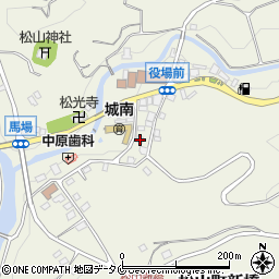 鹿児島県志布志市松山町新橋265-22周辺の地図