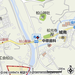 鹿児島県志布志市松山町新橋1566-4周辺の地図