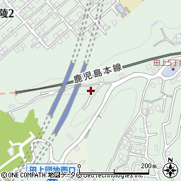 鹿児島県鹿児島市田上5丁目60-32周辺の地図