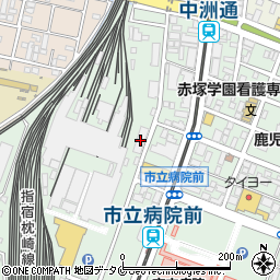 九州旅客鉄道労働組合　鹿児島地方本部周辺の地図