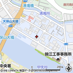 錦江町町民館周辺の地図