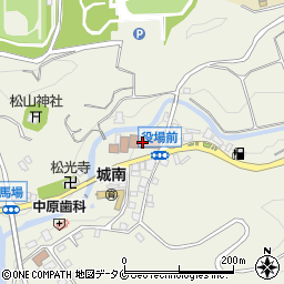 志布志市松山支所周辺の地図