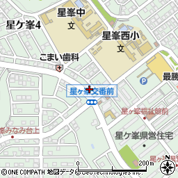 明光義塾星ケ峯教室周辺の地図