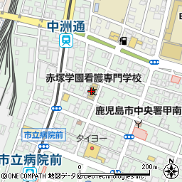 赤塚学園周辺の地図