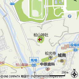 鹿児島県志布志市松山町新橋1570-1周辺の地図