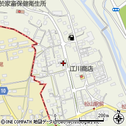 鹿児島県志布志市松山町新橋88-6周辺の地図