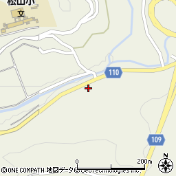 鹿児島県志布志市松山町新橋308周辺の地図