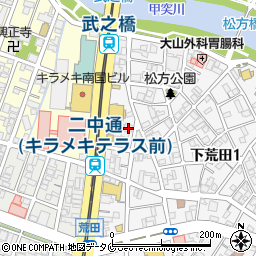 株式会社新井興産鹿児島支店周辺の地図