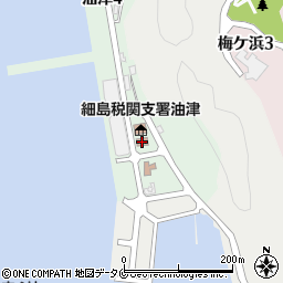 宮崎県油津港湾事務所周辺の地図