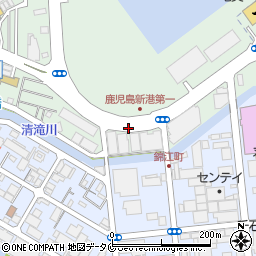 株式会社大津倉庫　新港詰所周辺の地図