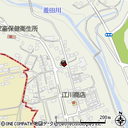 寒川勉石油店周辺の地図