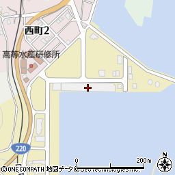 国貞鮮魚店魚市場事務所周辺の地図
