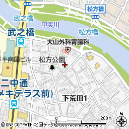 鶴田動物病院周辺の地図