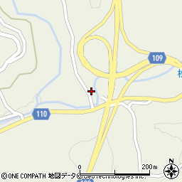 鹿児島県志布志市松山町新橋327-3周辺の地図