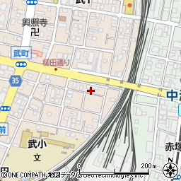 鹿児島県鹿児島市武1丁目30-7周辺の地図