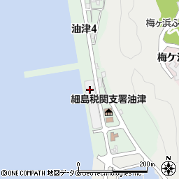 海岸倉庫周辺の地図