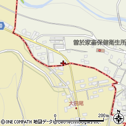 鹿児島県志布志市松山町新橋21-38周辺の地図