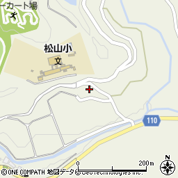 鹿児島県志布志市松山町新橋1451周辺の地図