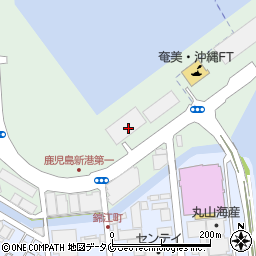 中川運輸株式会社　新港事務所周辺の地図