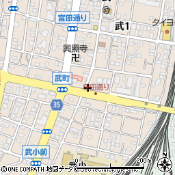買取専門東京市場鹿児島中央店周辺の地図
