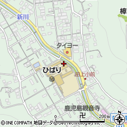 田上校区公民館周辺の地図